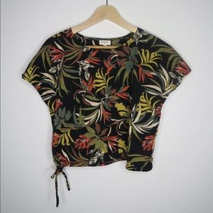 Tropical Print Top
